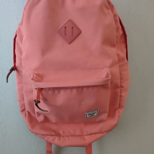 Herschel Supply Co Heritage backpack used, salmon color