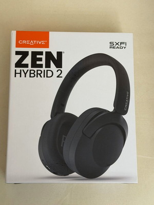 Creative Zen Hybrid Gen 2 Ασύρματα / Ενσύρματα On Ear Ακουστικά Καινούργια Μαύρα