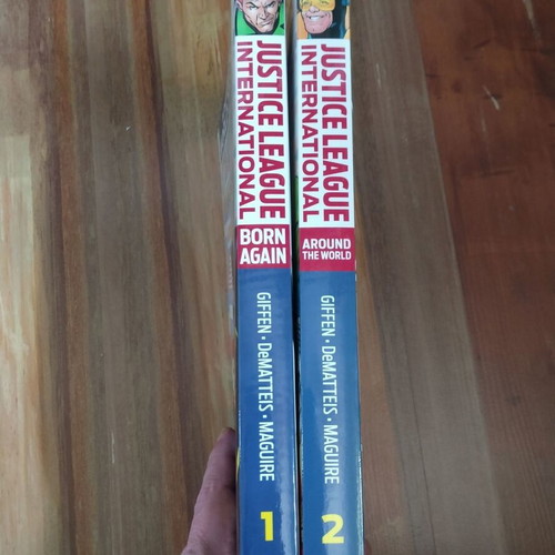Justice League International TPB Expanded Edition Volumes 1 and 2 like new