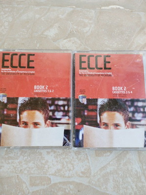 2 κασέτες Ecce Examination για Certificate of Competency in English σαν καινούργιο