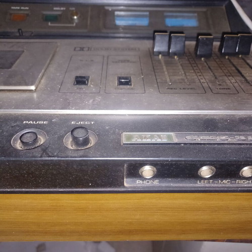 Akai GXC-38 cassette deck vintage, used, made in Japan