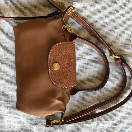 Longchamp mini bag, brown
