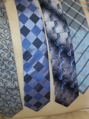 Γραβάτες επώνυμες μεταχειρισμένες, σετ 10 τεμαχίων