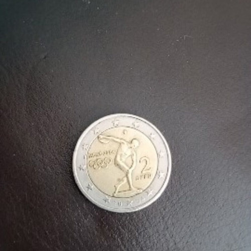 2004 Greece 2 Euro Olympics commemorative coin