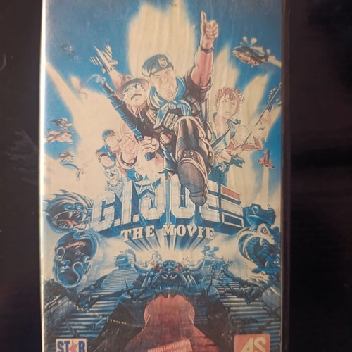 G.I. Joe: The Movie VHS tape like new, dubbed