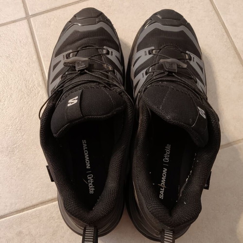 Salomon X Ultra 360 Low GTX shoes, black and grey, size 44
