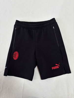 Puma AC Milan Training Shorts like new, size XS, black with red logo