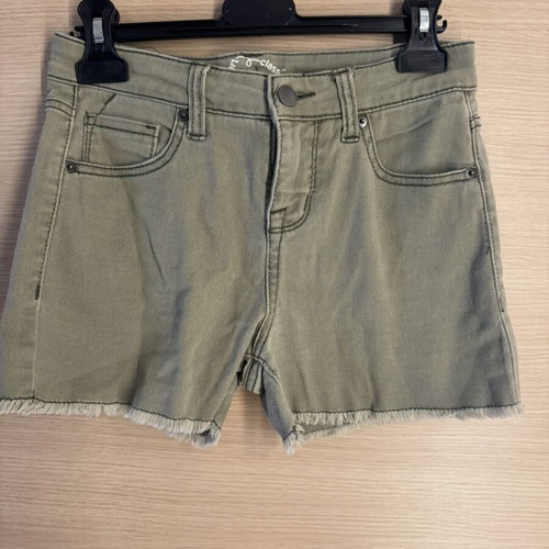 NYC The Classic kids khaki high waist denim shorts size L 10-12 years like new