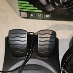 Racing wheel for PC, PS2, PS3