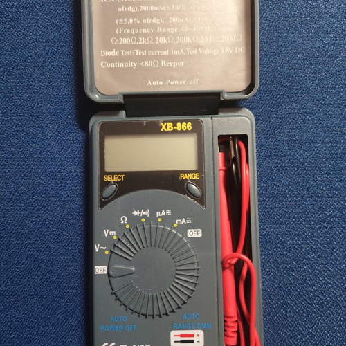 XB-866 Pocket Multimeter digital, new
