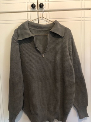 Pullover new, size M, gray