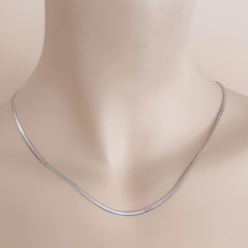 Unisex stainless steel snake chain 2mm & 3mm 40cm & 45cm new