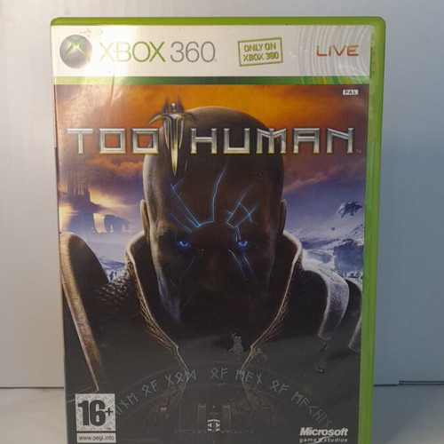 Too Human Xbox 360 game, English version, complete with manual