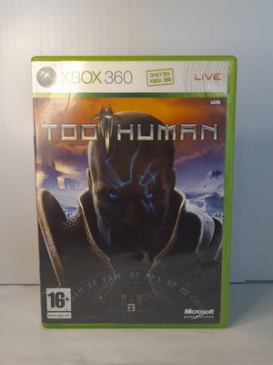 Too Human Xbox 360 game, English version, complete with manual