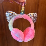 Girls ear muffs σαν καινούργιο, ροζ πολύχρωμα