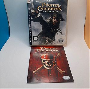 Sony playstation 3 ( ps3 ) Pirates of the Caribbean: At World's End θηκη ( case ), βιβλιαρακι ( manual ) για συλλογη χωρις cd