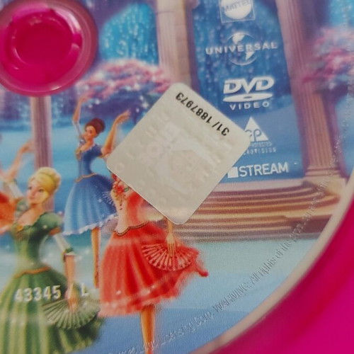 Barbie 12 Dancing Princesses DVD, dubbed