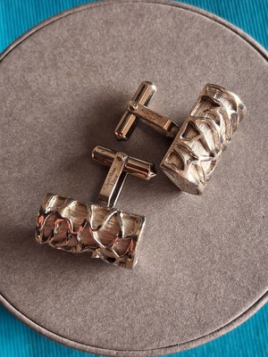 Christian Dior vintage ασημένια μανικετόκουμπα αυθεντικά