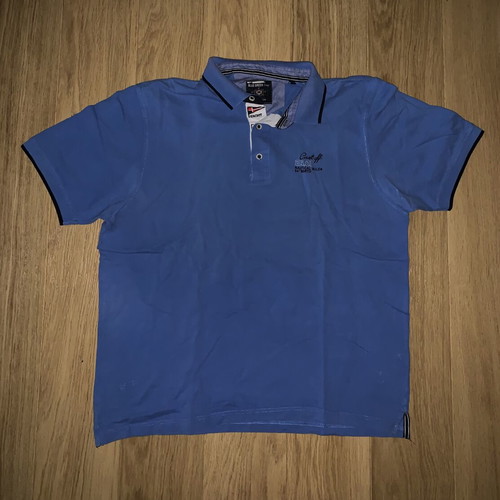 Blue Green Vintage shirt XXL used, blue