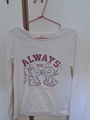 Orchestra blouse Stitch size 128 used, white and pink