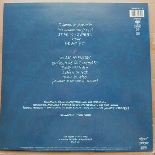 Spagna You Are My Energy LP electronic, new