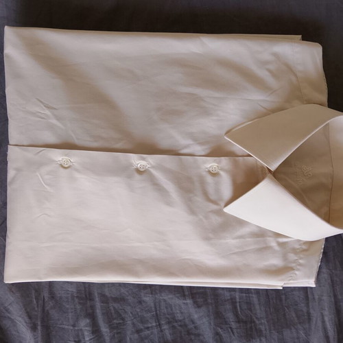 Dur dress shirt beige L/XL like new
