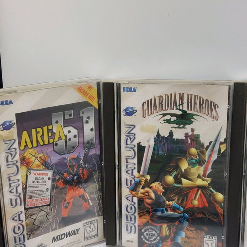 Sega Saturn Boxes and Manuals used, no games