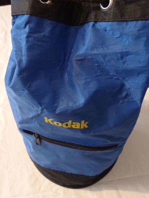 Τσάντα σακίδιο Kodak μπλε μεταχειρισμένη, vintage