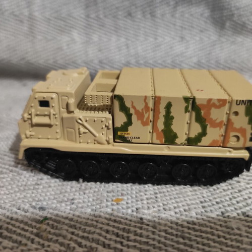 Matchbox military vehicle used, missile launcher 8 cm