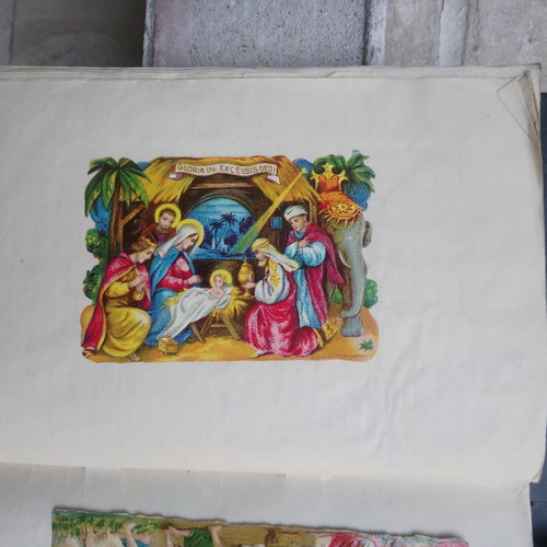 Collectible woodcuts 1930-1950, about 200 pieces