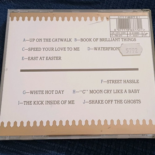 Simple Minds Sparkle in the Rain CD album like new, rock