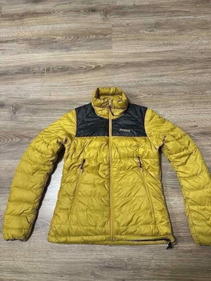 Bergans Rabot365 Down 700CUIN women's hybrid down jacket like new, mustard yellow