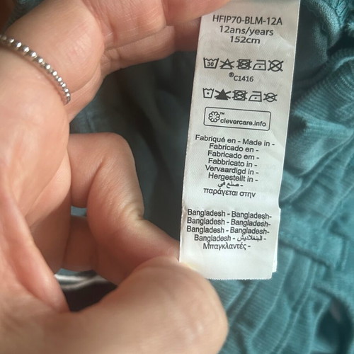 Orchestra turquoise corduroy girls shorts new for 12 years