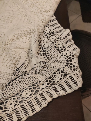 Handmade blanket with tiripli new 2x220