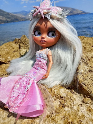 Blythe doll σαν καινούργιο, Made by tatsydolls