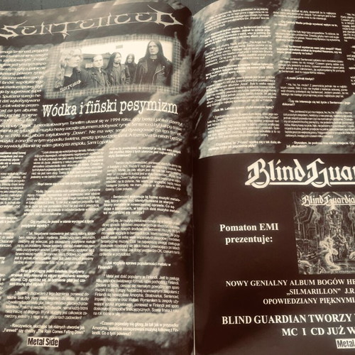 Metal Side #6 Magazine 1998 like new