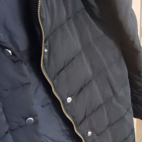 Zara jacket used with down filling, large, black