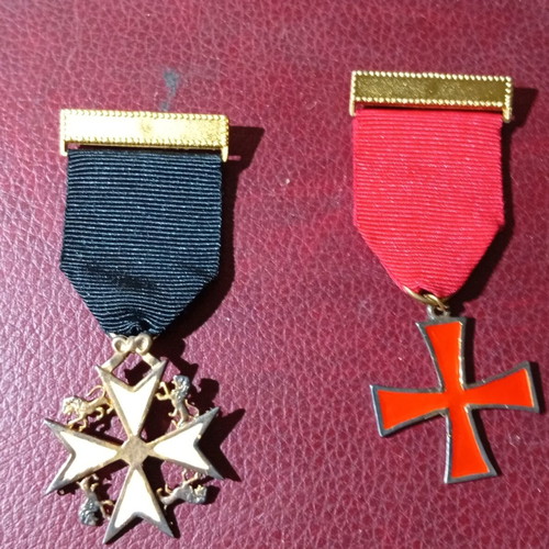 Two Masonic medals