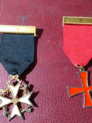 Two Masonic medals