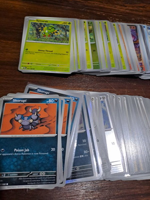 Pokémon cards pack of 50, new, common, uncommon, reverse holos, holos