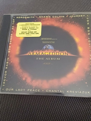 ARMAGEDDON THE ALBUM - CD SOUNDTRACK - JON BON JOVI - AEROSMITH