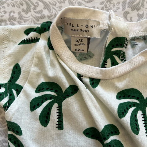 Baby bodysuit tell-oh! 0-3 M 62 cm like new