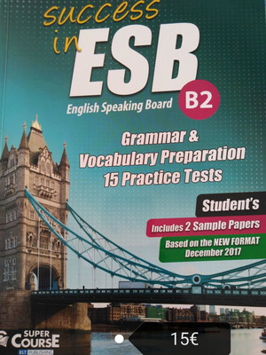 English book used Success in ESB B2