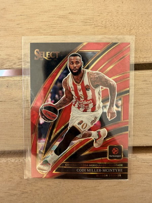 Codi Miller-McIntyre Panini Euroleague Select basketball card like new