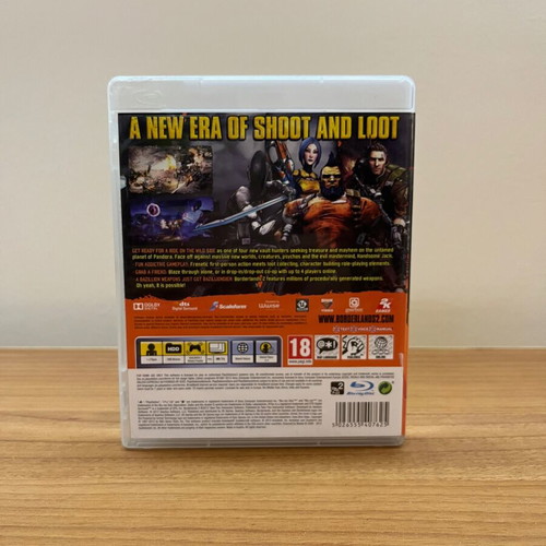 Borderlands 2 PS3 game used, action role-playing shooter