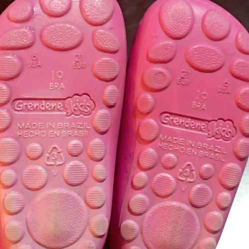 Grendene Kids No 21 children's slippers used