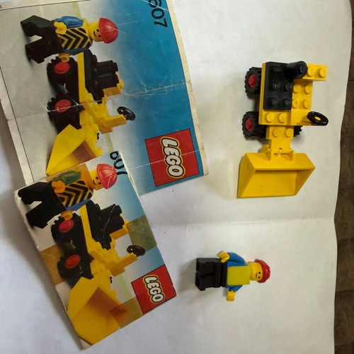 LEGO Classic Town Mini Loader set 607, vintage