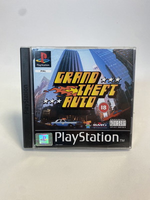 Grand Theft Auto PlayStation 1 PS1 με εγχειρίδιο, σαν καινούργιο, αγγλικό