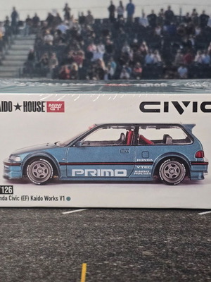 Minigt 1/64 Kaido House Honda Civic (EF) Kaido Works V1 καινούργιο