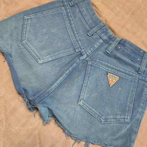 Guess denim shorts like new, size S 36 8, blue